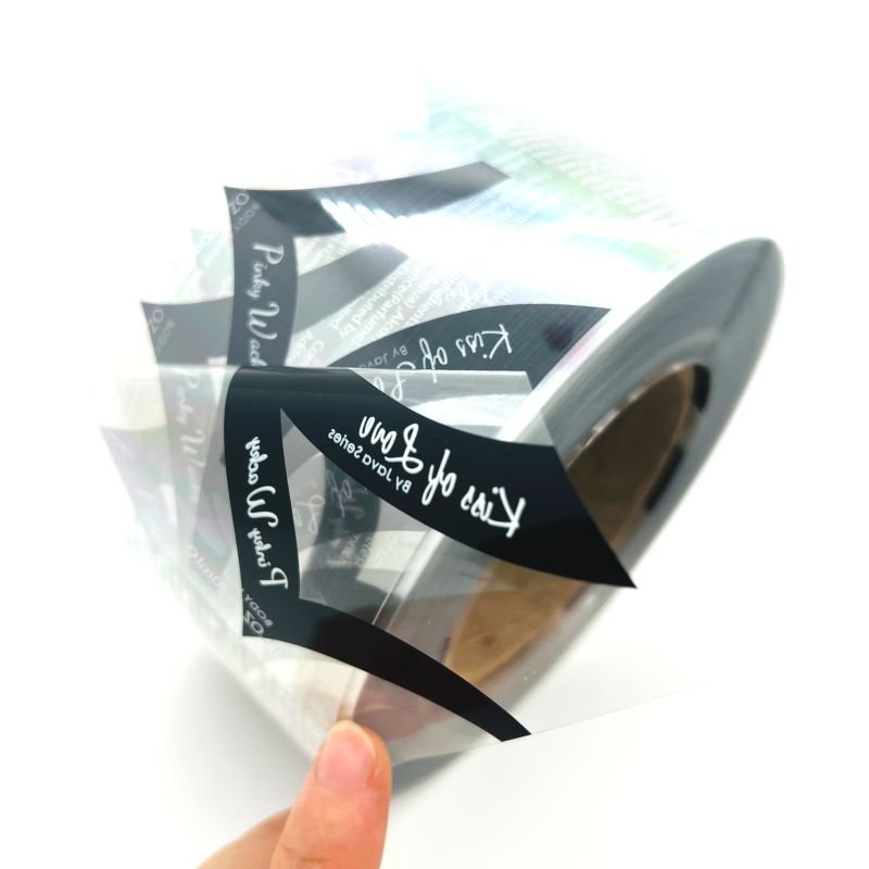 Hot sales personalized honey jar biodegradable sticky stickers etiquette autocolante sticky roll
