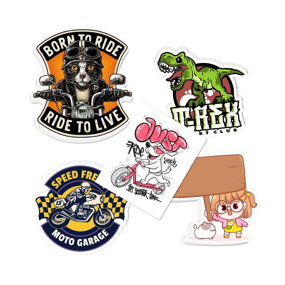 High Quality Various Sizes Laser Sticker Adhesive Sticker For Advertising Promotional Paper Stickers