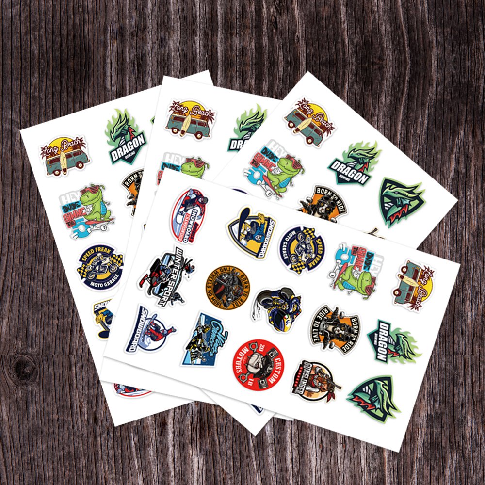 High Quality Various Sizes Laser Sticker Adhesive Sticker For Advertising Promotional Paper Stickers