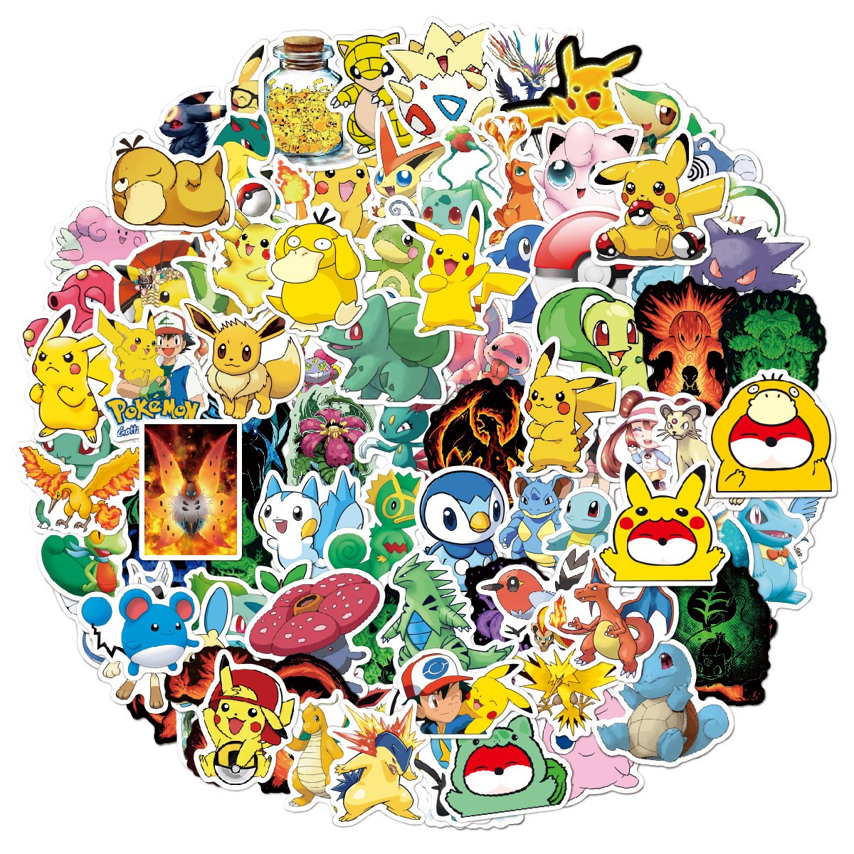 Stickers A total of 400 children's cartoon pet waterproof luggage stickers wholesale
