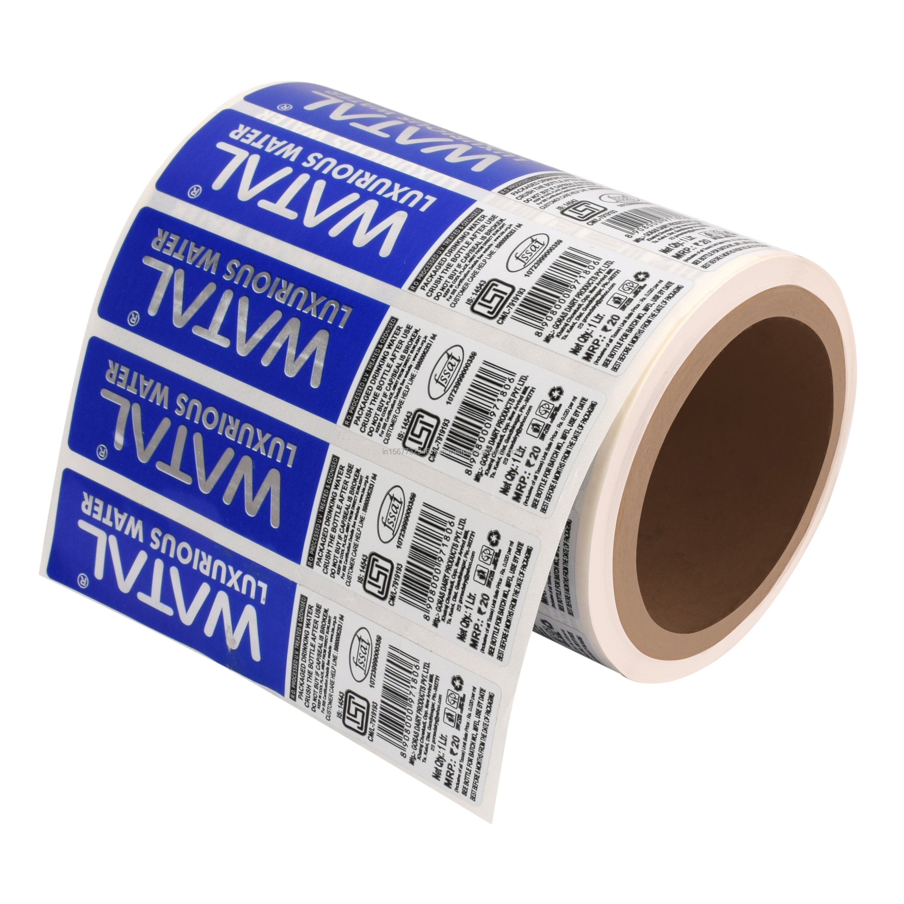 Custom High Demand 100*100mm PVC Glossy Mat Color Stickers Long Lasting Waterproof Export Quality Bulk Purchase Adhesive Label