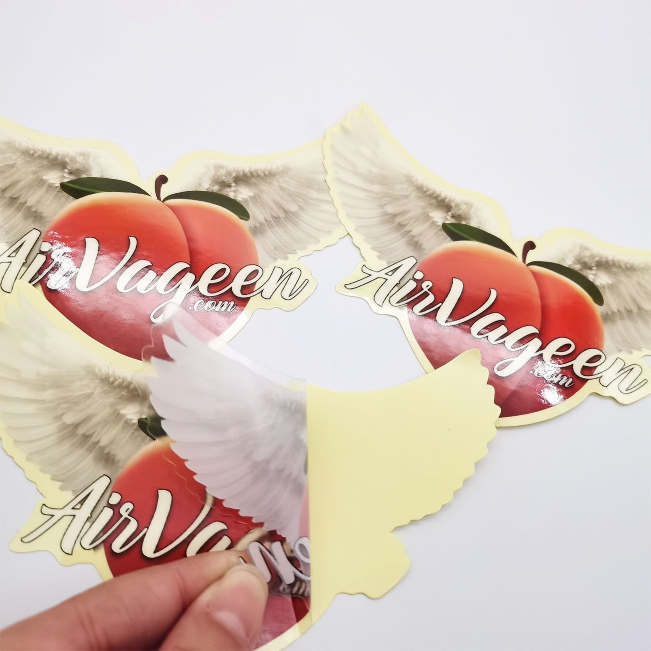Art Half Waterproof Self Adhesive Kiss Cut Sticker Label Print sticker