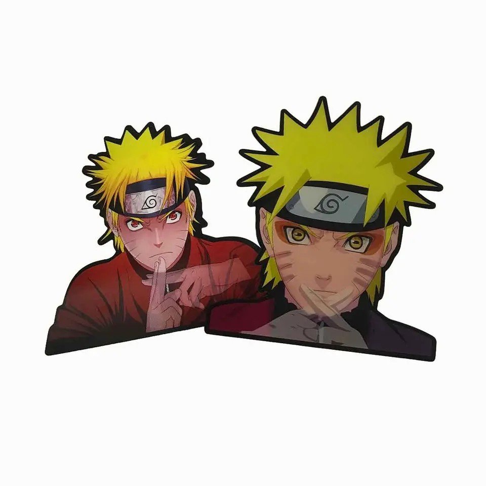 Hot Selling 3D Custom Printing Die Cut Anime Sticker 3D Waterproof Adhesive Cartoon Stickers