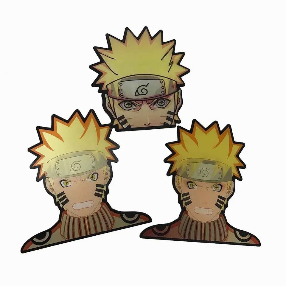 Hot Selling 3D Custom Printing Die Cut Anime Sticker 3D Waterproof Adhesive Cartoon Stickers