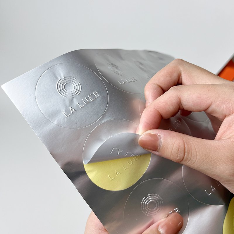 Factory Customized Digital Printing 3D Holographic Stickers Single Double Sided Adhesive Paper Stickers