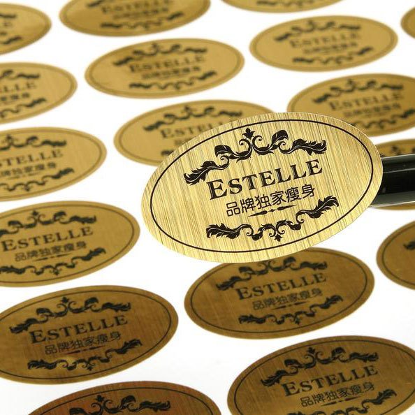 custom printing medical label private bottle clear logo gold foil sticker roll product stickers medical pill bottle label