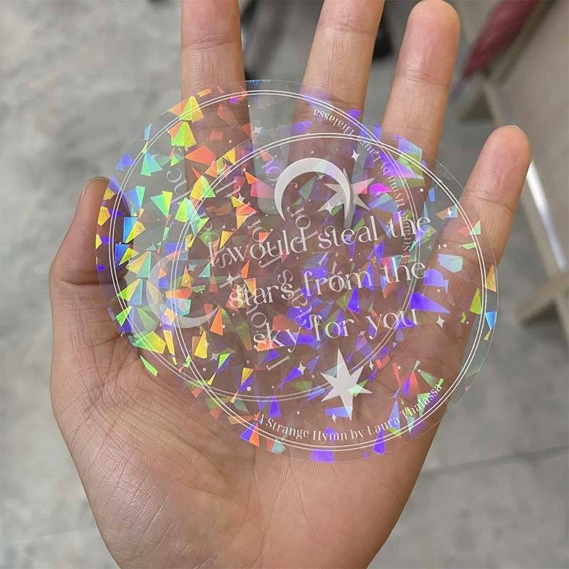 2024 New DW Custom Personalized Logo Adhesive Sticker Vinyl PVC Letter Die Cut Stickers For Promotion