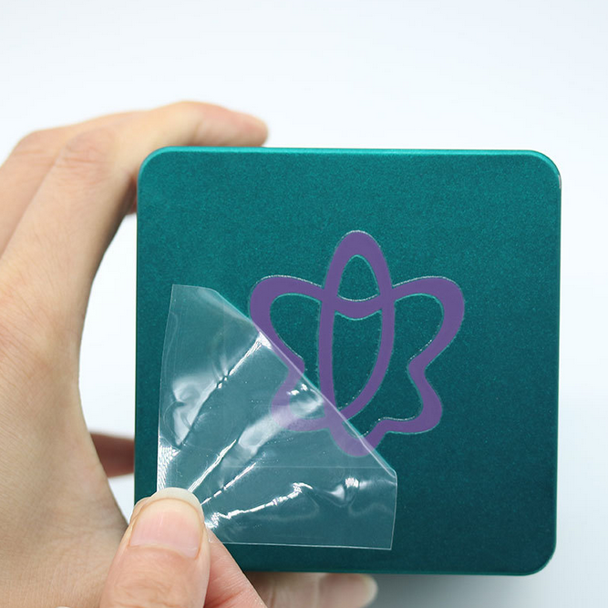 Hot selling waterproof Vinyl sticker logo stick firmly crystal sticker Transfer sticker customized decoration