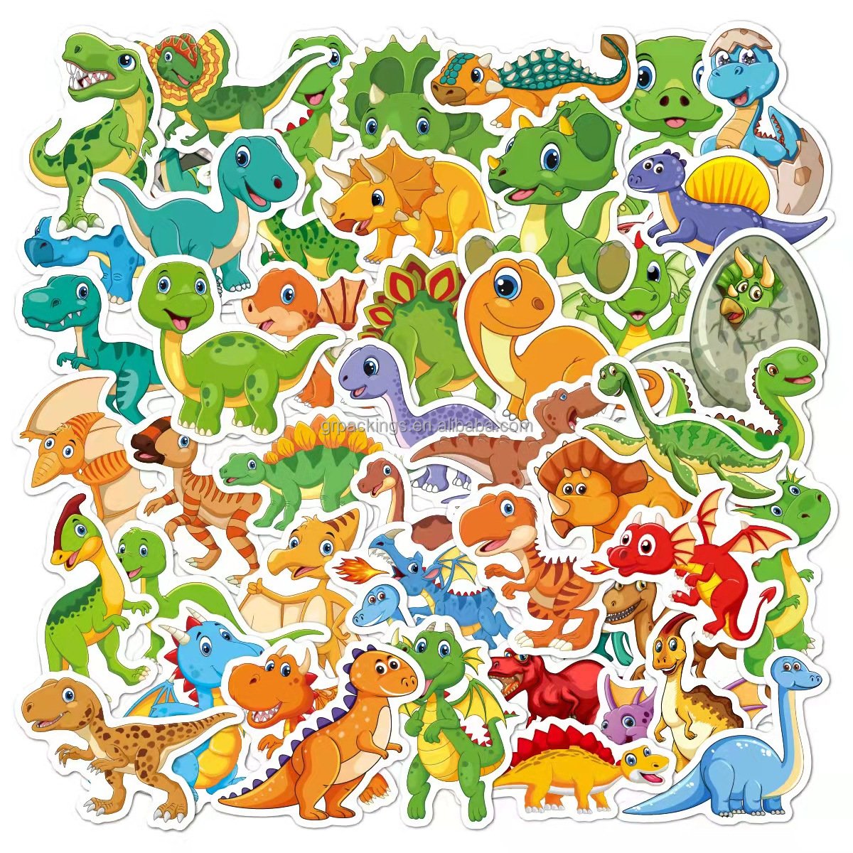 23 styles Waterproof Cartoon vinyl stickers for kids skateboard water bottle laptop