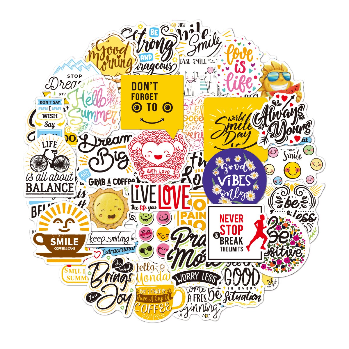 23 styles Waterproof Cartoon vinyl stickers for kids skateboard water bottle laptop