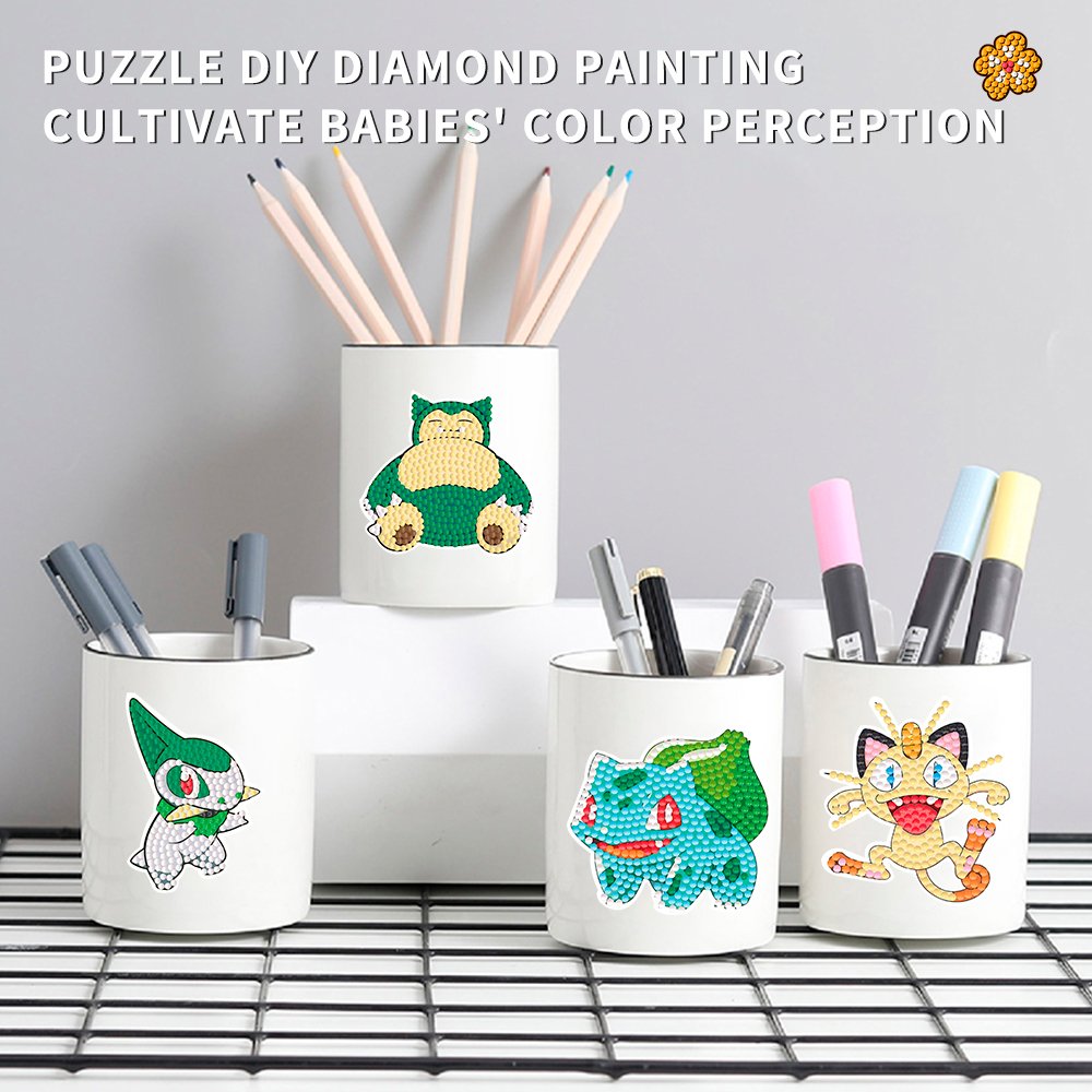 High quality children's DIY diamond stickers with various styles of cartoon diamond painting stickers