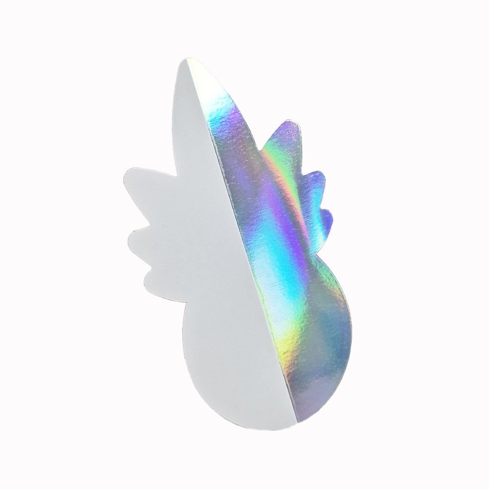 Custom Self Adhesive Kiss Cut Sticker Die Cut Vinyl Logo Label Pvc Holographic Custom Stickers