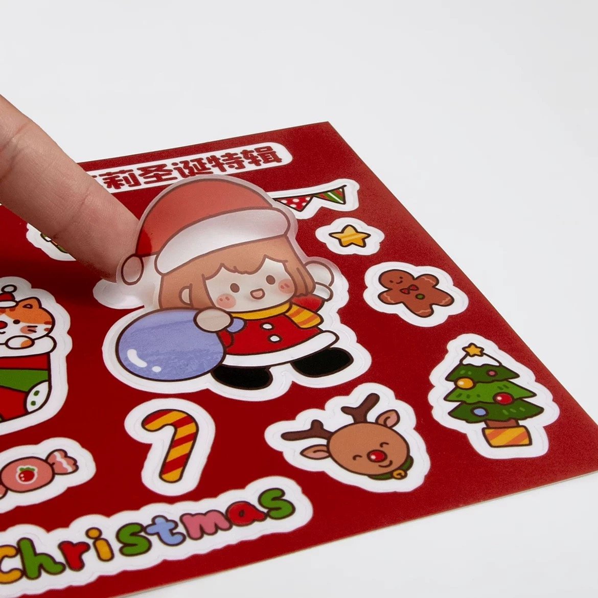 Personalized Private Waterproof Adhesive Vinyl Label Logo Cartoon Kiss Cut Sticker Paper Custom Printing Die Cut Sticker Sheet