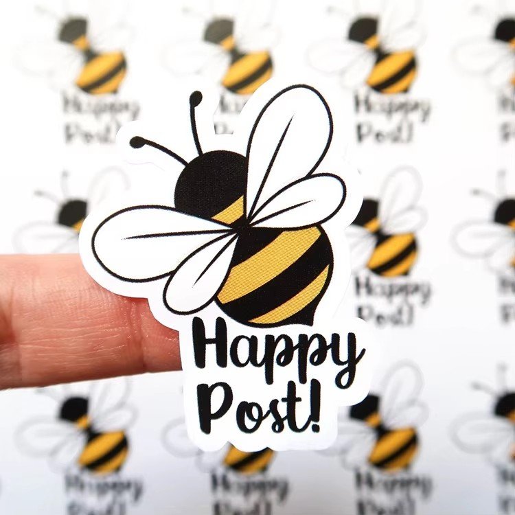 Custom Cute Cartoon Logo Waterproof Die Cut Vinyl Decoration Stickers