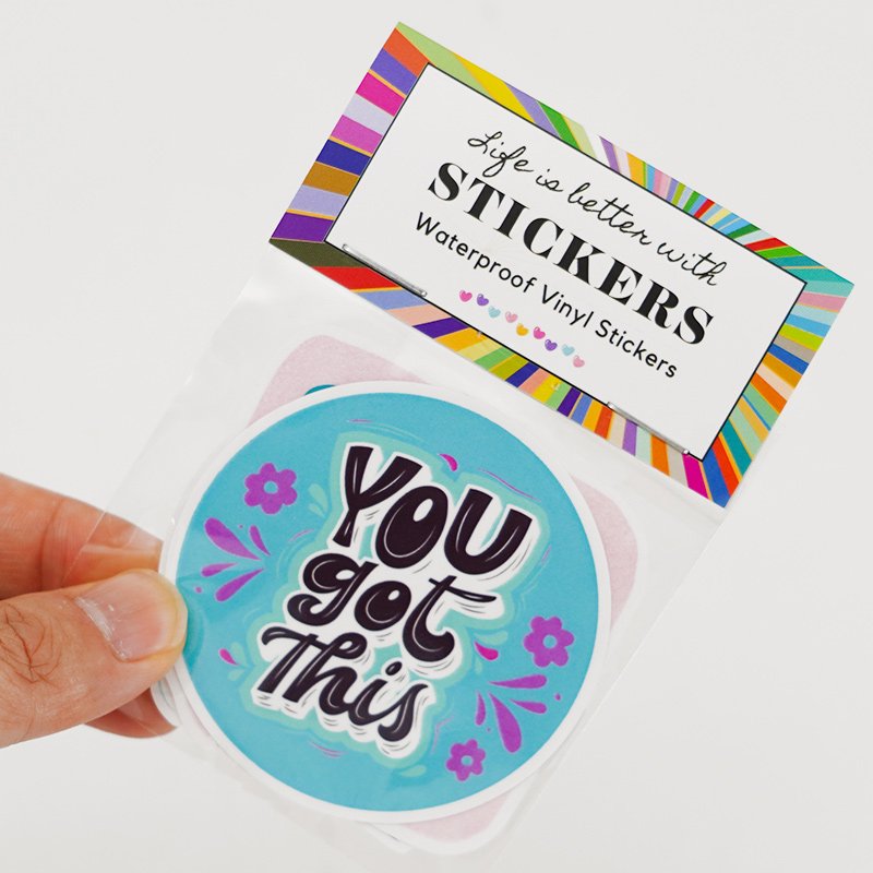 Custom Die Cut Vinyl Stickers Printing, Adhesive Waterproof PVC Label Company Logo Design Cartoon Stickers