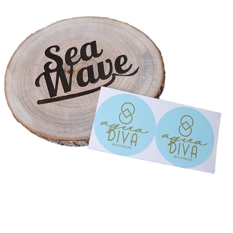 Low price high quality uv printing custom logo die cut vinyl stickers label stickers adhesive pvc label sticker printing