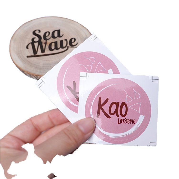 Low price high quality uv printing custom logo die cut vinyl stickers label stickers adhesive pvc label sticker printing