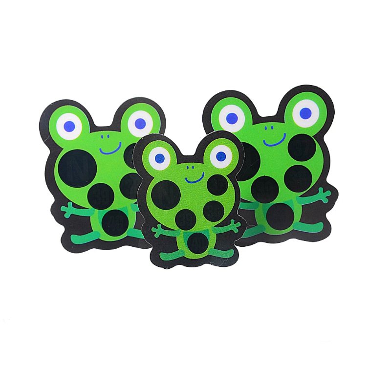 Wholesale Baby Fever Temperature Stickers Cartoon Design LCD Color-changing Temperature Stickers