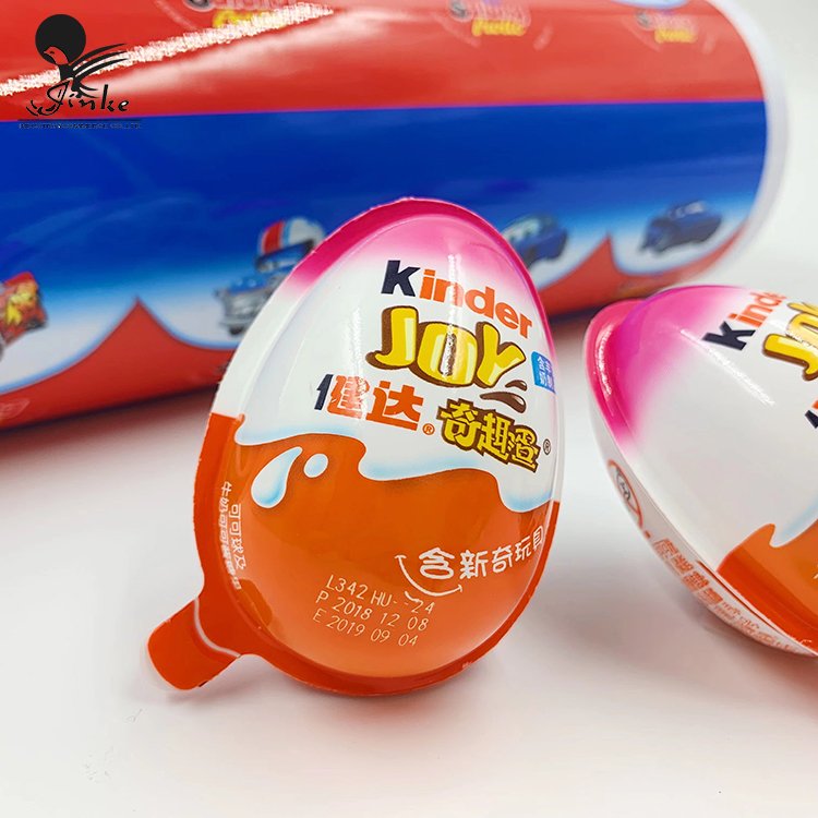 Customized food cartoon chocolate funny egg plastic blister pvc film roll thermoforming blister sheet film