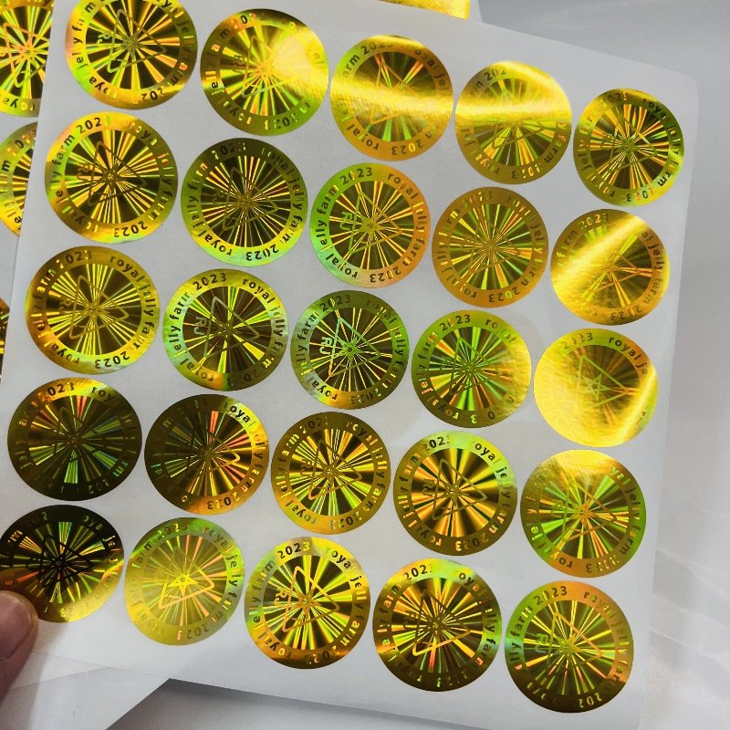 Factory Custom High Quality Cosmetic Sticker Perfume Glass Bottle Logo Label Custom Sticker