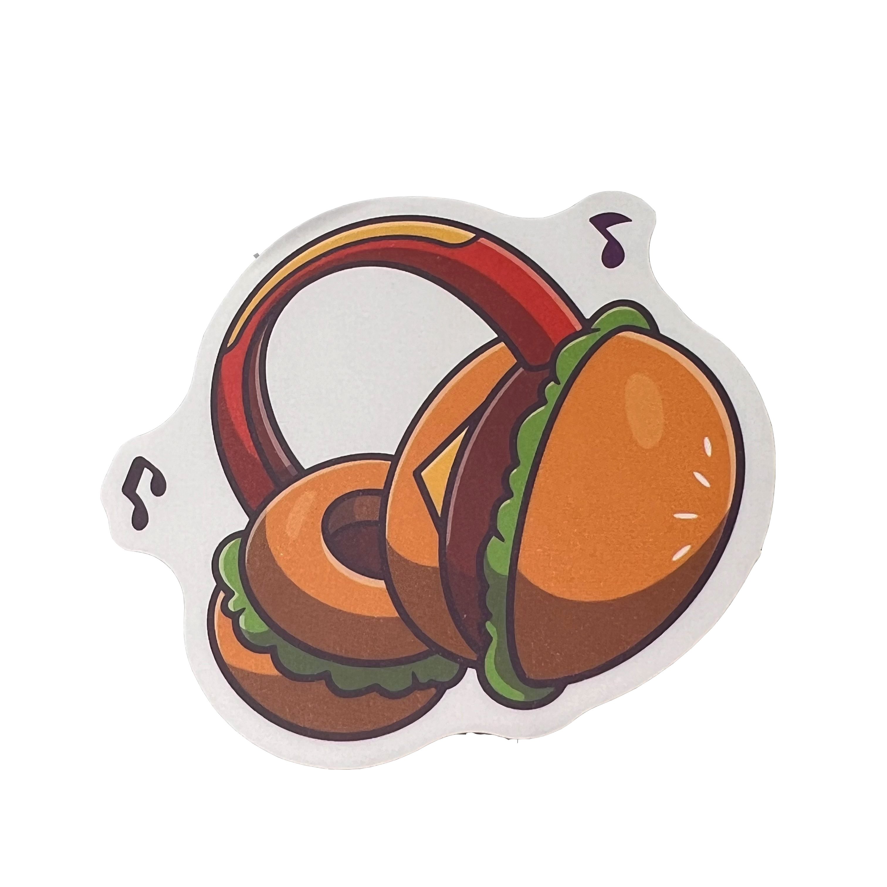 High Quality reusable Waterproof Cartoon Vinyl outdoor PVC Sticker Holographic Custom Print Logo Label Die Cut Stickers Sheet