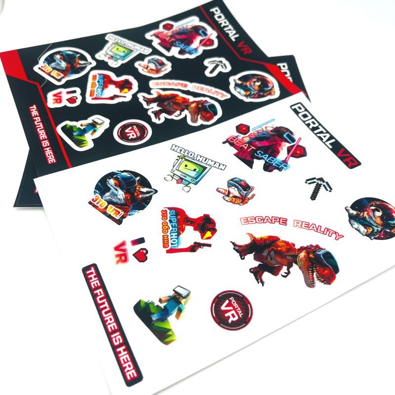 Free proofing vinyl stickers A4 glossy stickers Matte stickers Custom packaging for small businesses