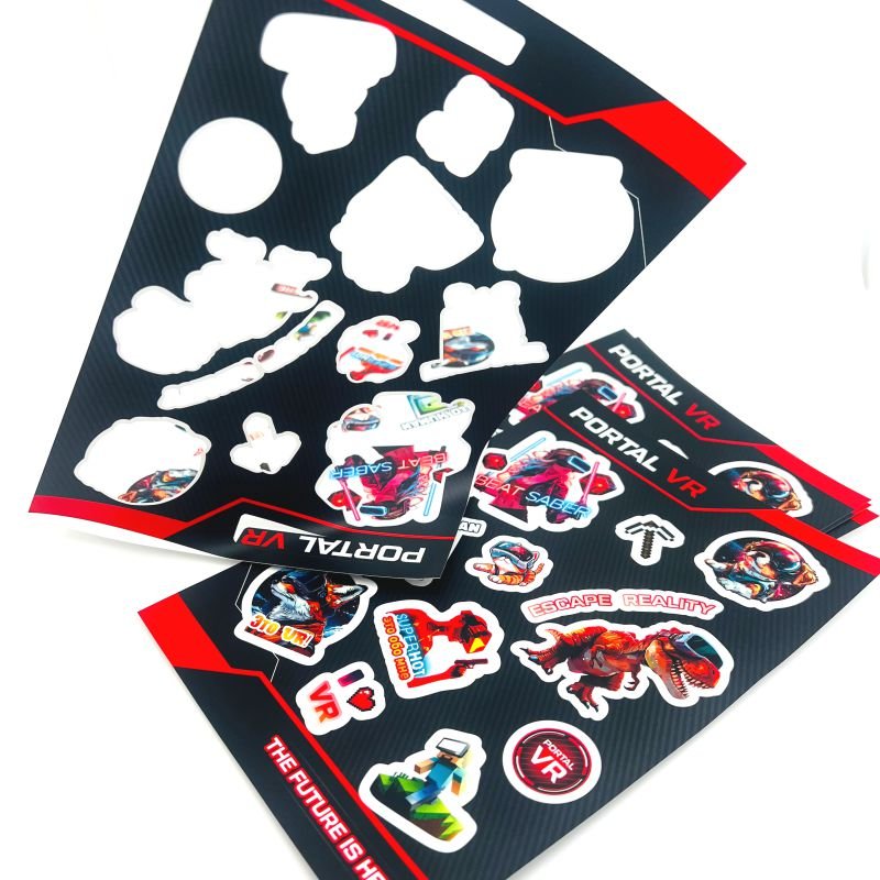 Free proofing vinyl stickers A4 glossy stickers Matte stickers Custom packaging for small businesses