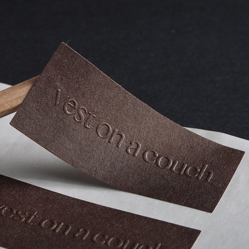 Custom Green Matte Embossed Sticker Texture Paper Self-Adhesive Stickers Label Envelope Seal Stickers