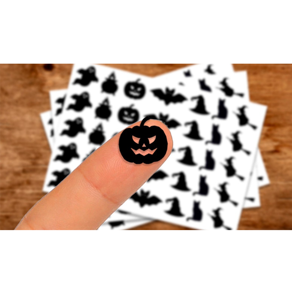 Tiny Sticker Halloween Festival Theme Style Die Cut Custom Cute Cartoon Stickers Sheets