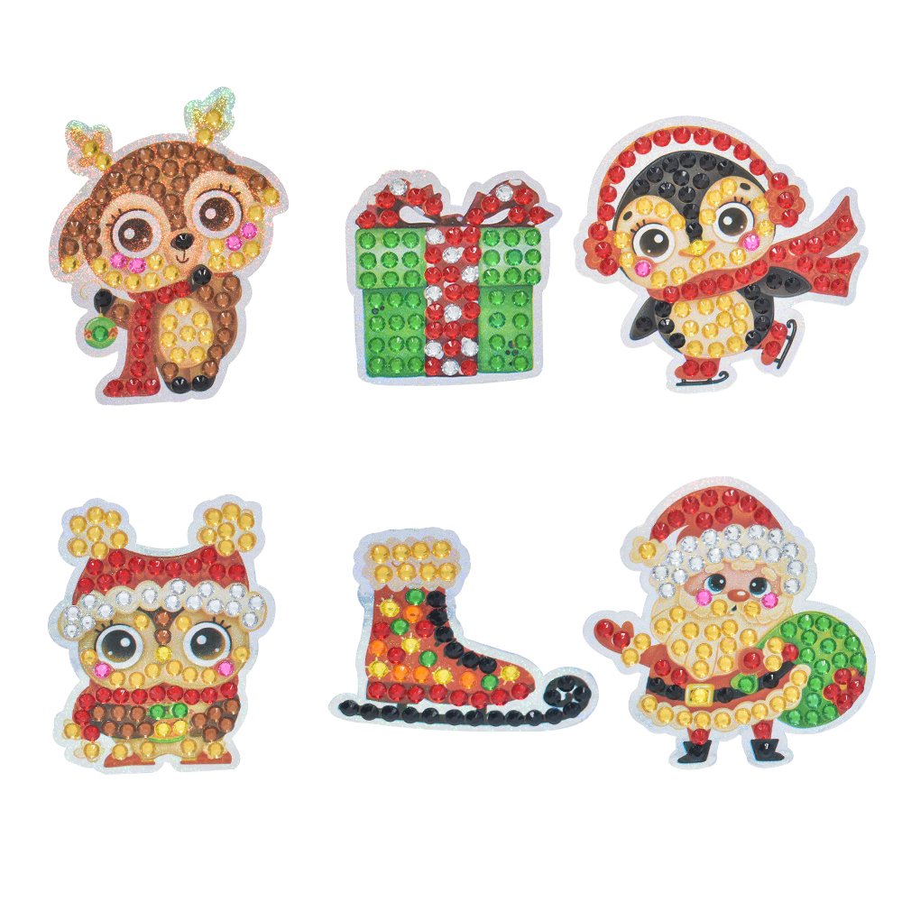 Christmas children's cartoon handmade diamond painting Christmas style diamond painting