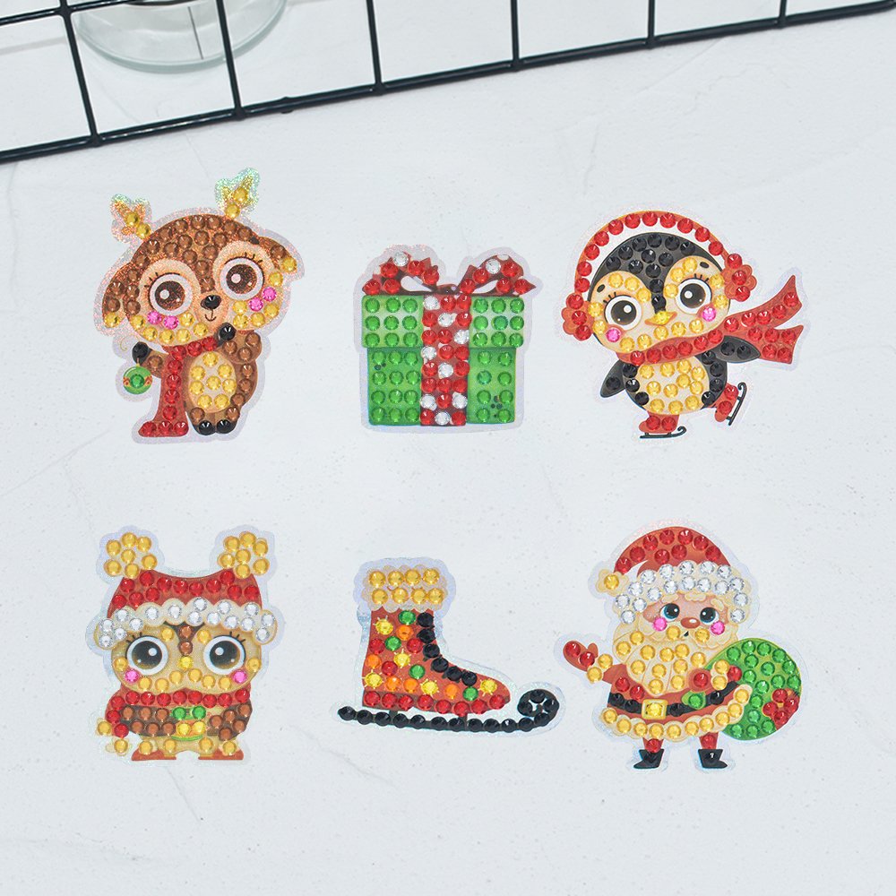 Christmas children's cartoon handmade diamond painting Christmas style diamond painting