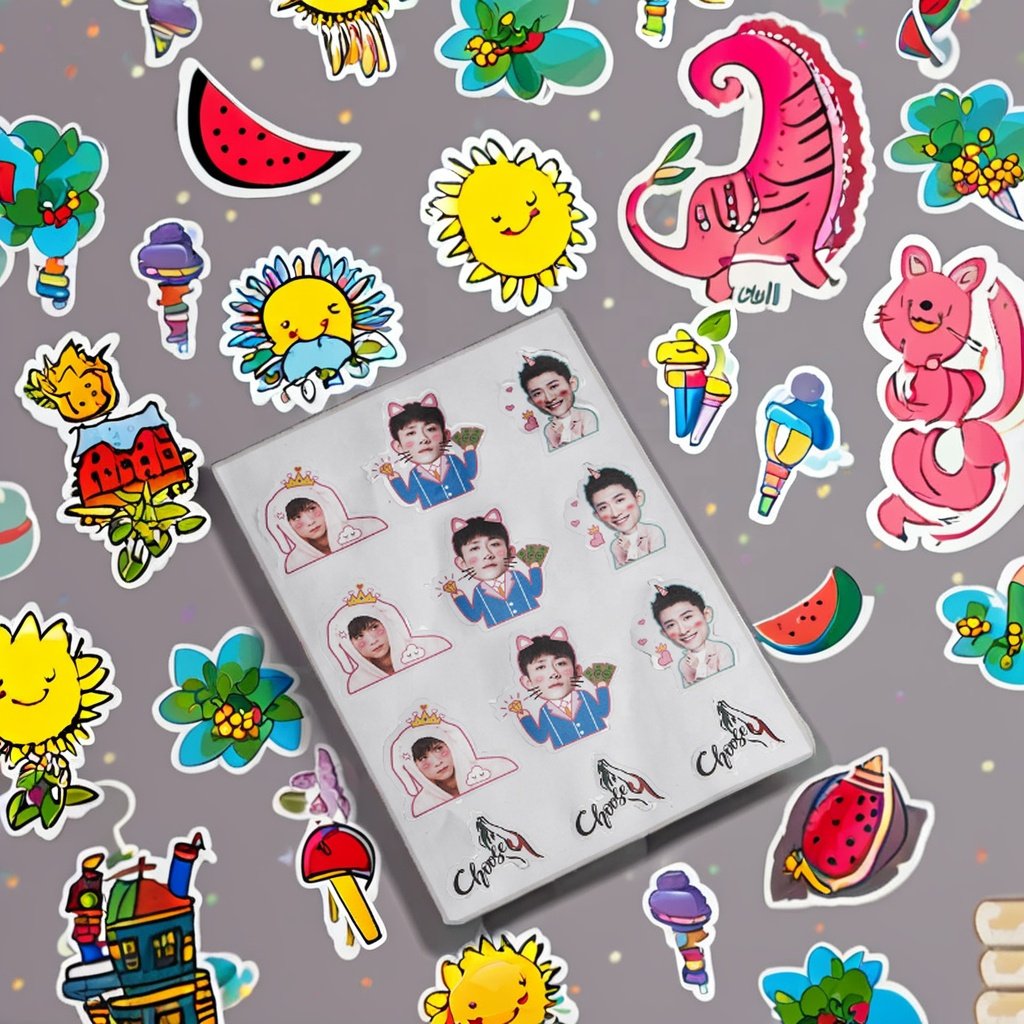 Cartoon Anime SPY FAMILY Design 5D Ultrathin Embossed Nail Art Sticker Custom Logo Waterproof Plastic Nail Patch Decoration