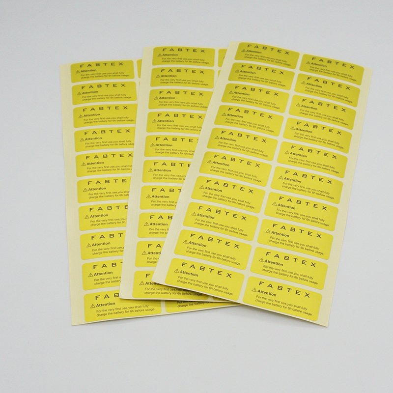 Hologram Water Proof Custom Label Die Cut Holographic Paper Cartoon Sticker