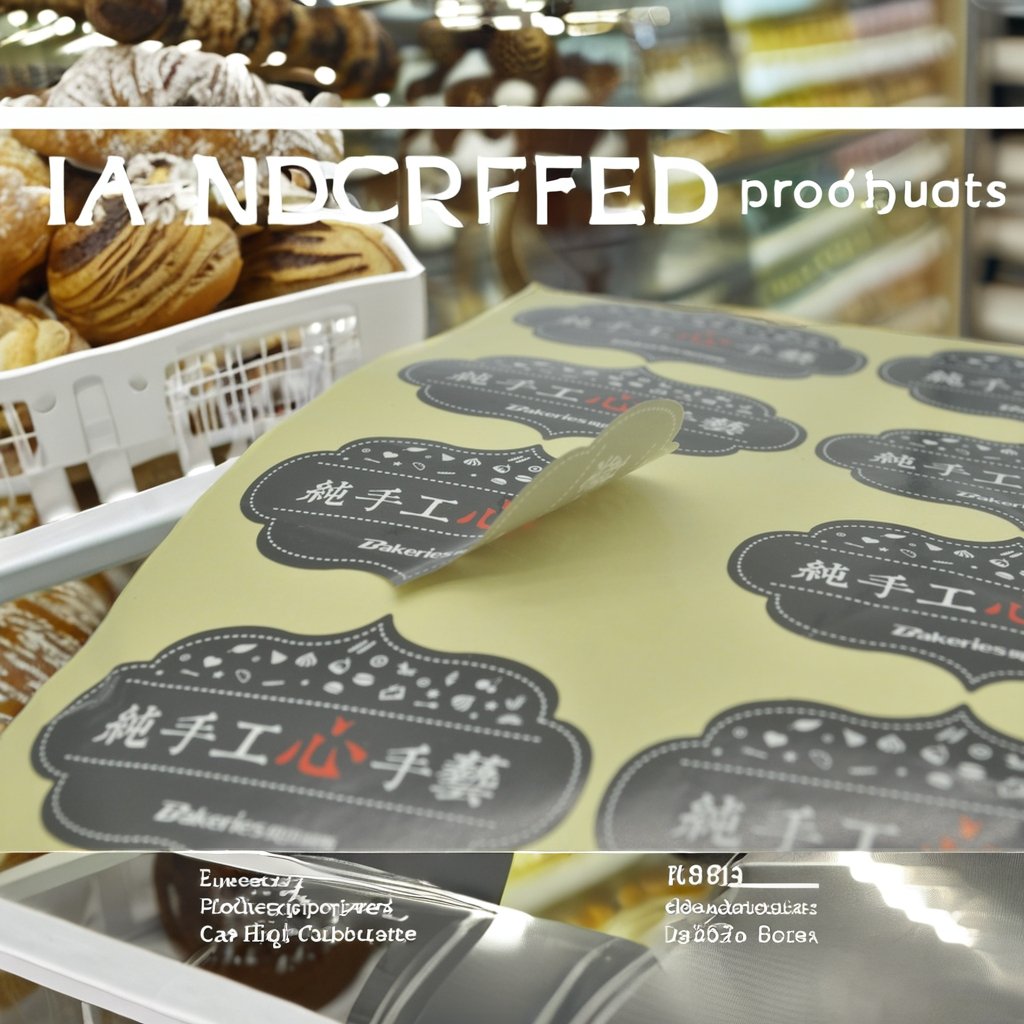 plastic waterproof synthetic paper adhesive vinyl PVC circular brand logo sticker Customized LOGO sticker printing roll