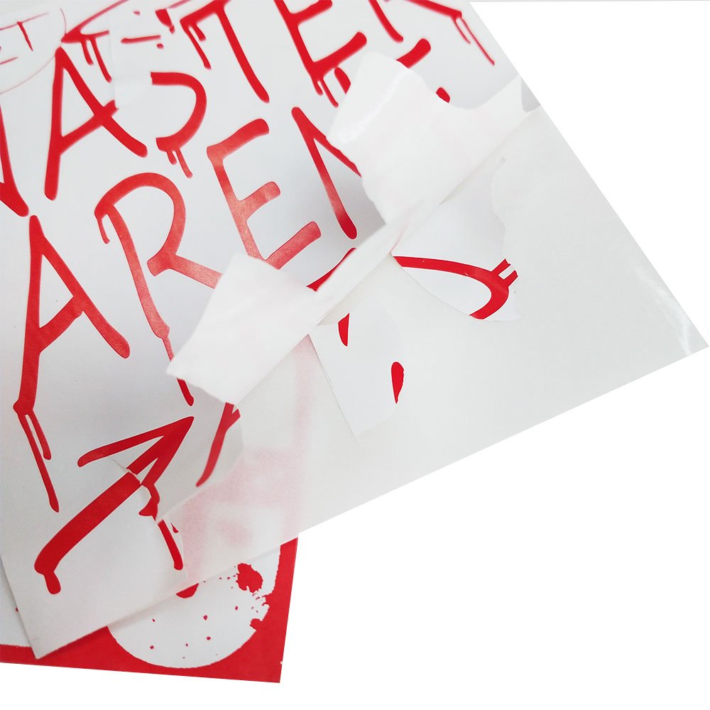 Custom Uv Protection Egg Shell Sticker Logo Printing Vinyl Cartoon Graffiti Stickers Label Destructible Eggshell Sticker Sheets