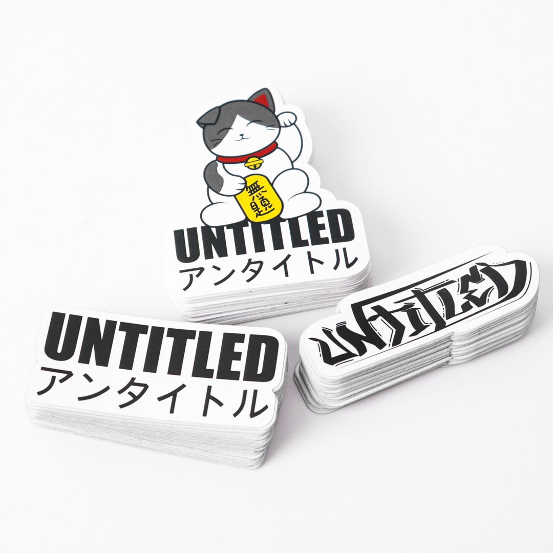 Printing logo hologram sticker kiss cut adhesive label vinyl paper waterproof custom cartoon anime laptop die cut stickers