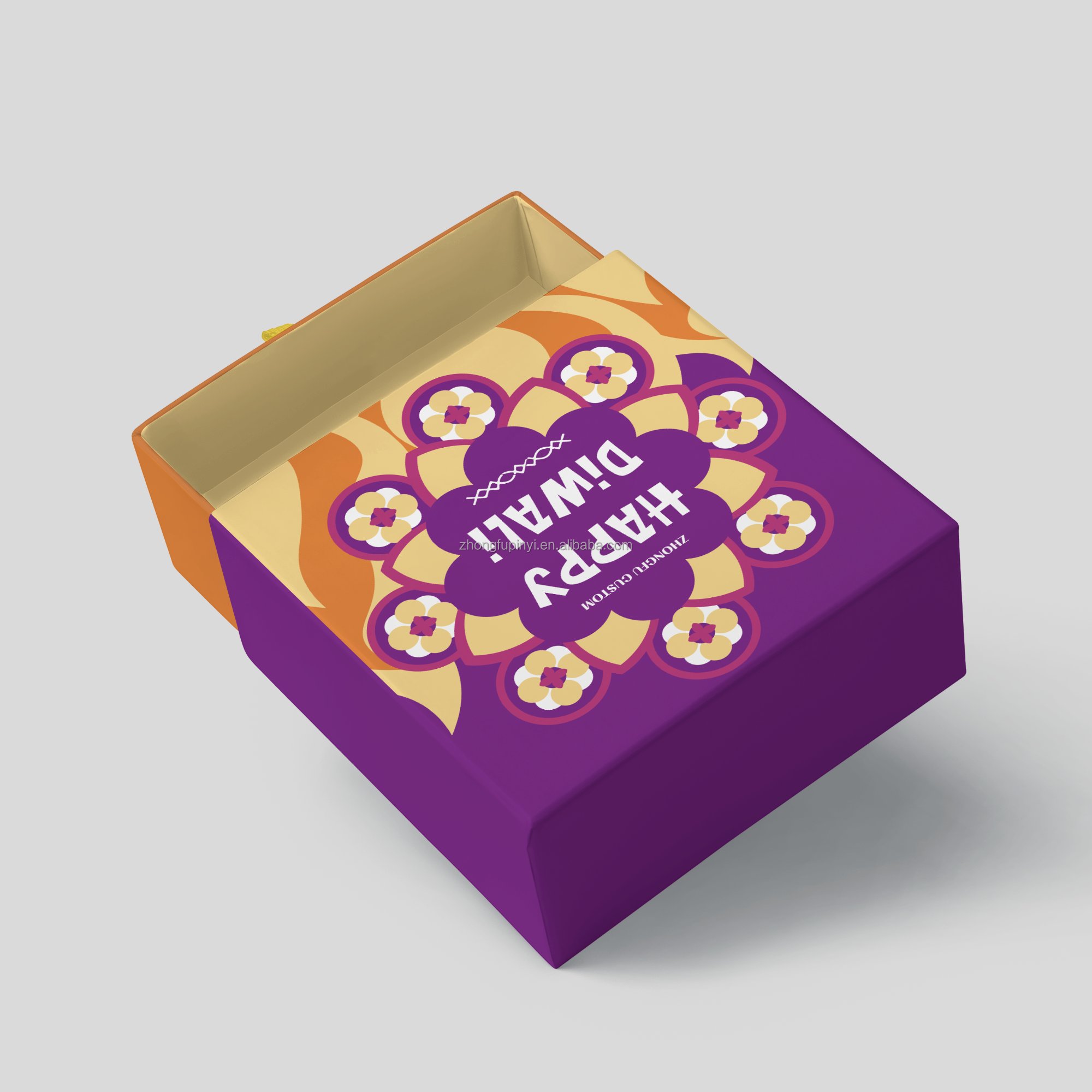 Custom Neck Box Envoi Cartoon Gift Box Cardboard Confectionery Diwali Boxes For Sweets