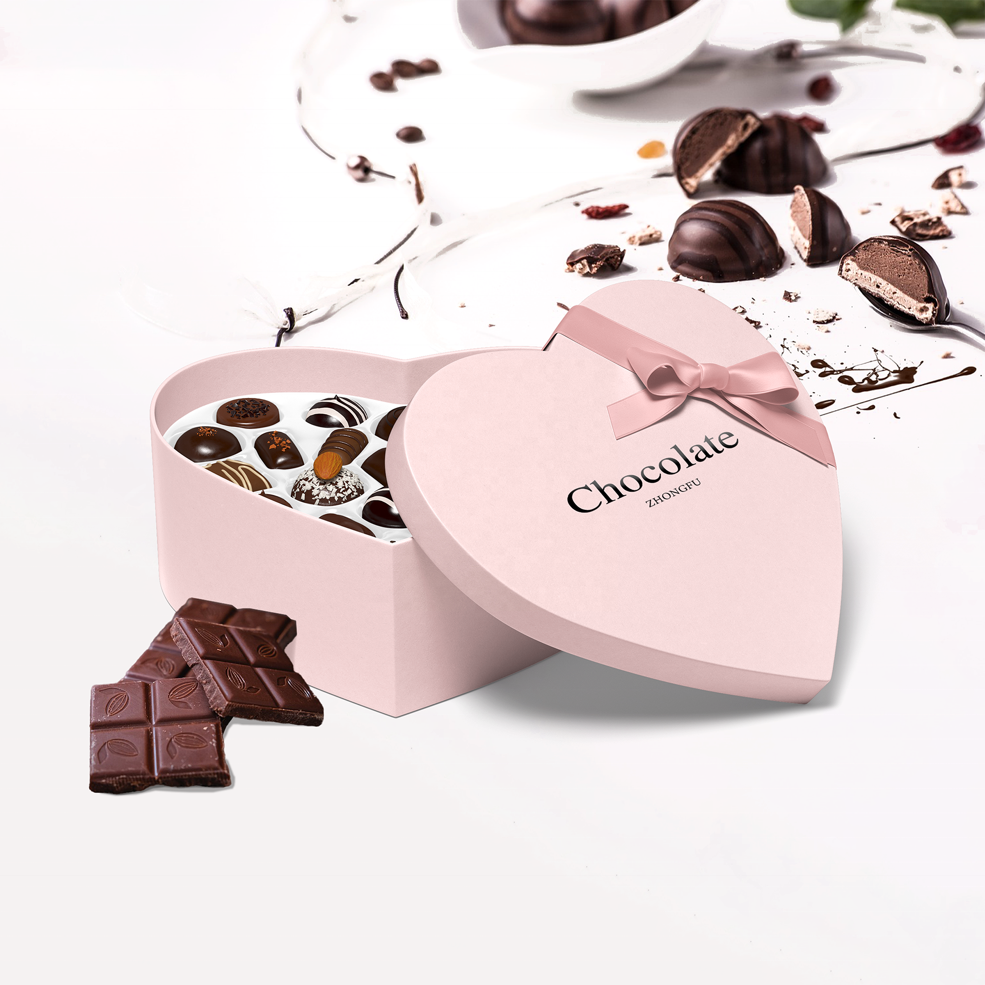 Custom Neck Box Envoi Cartoon Gift Box Cardboard Confectionery Diwali Boxes For Sweets