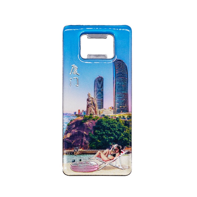 Tourist refrigerator sticker beer opener Korean bottle opener cartoon cute message post national tide culture bottle opener