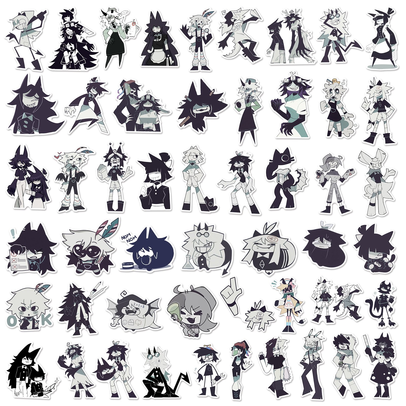 Wholesale Children Fundamental Paper Education Behavioral benchmarks graffiti stickers luggage waterproof PVC stickers