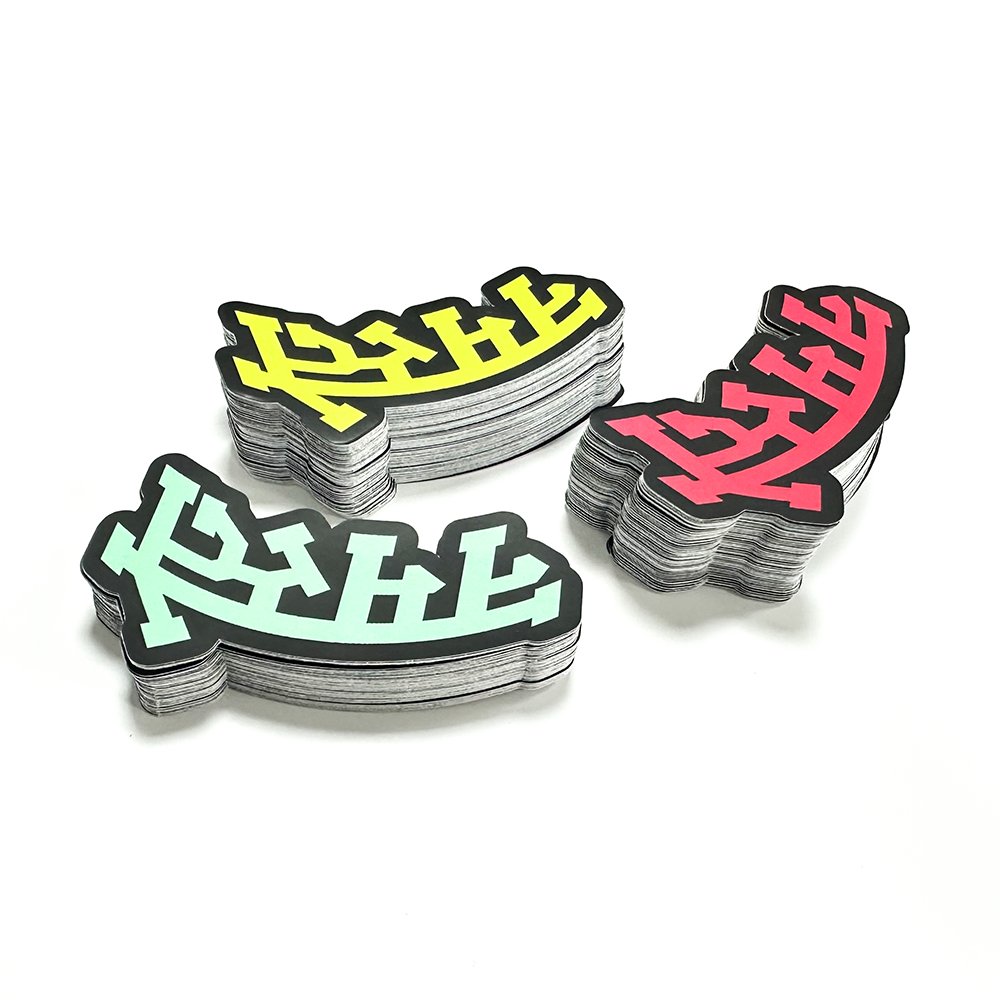 Custom Logo Design Cartoon Sticker Waterproof Vinyl Die Cut PVC Vinyl Bumper Sticker