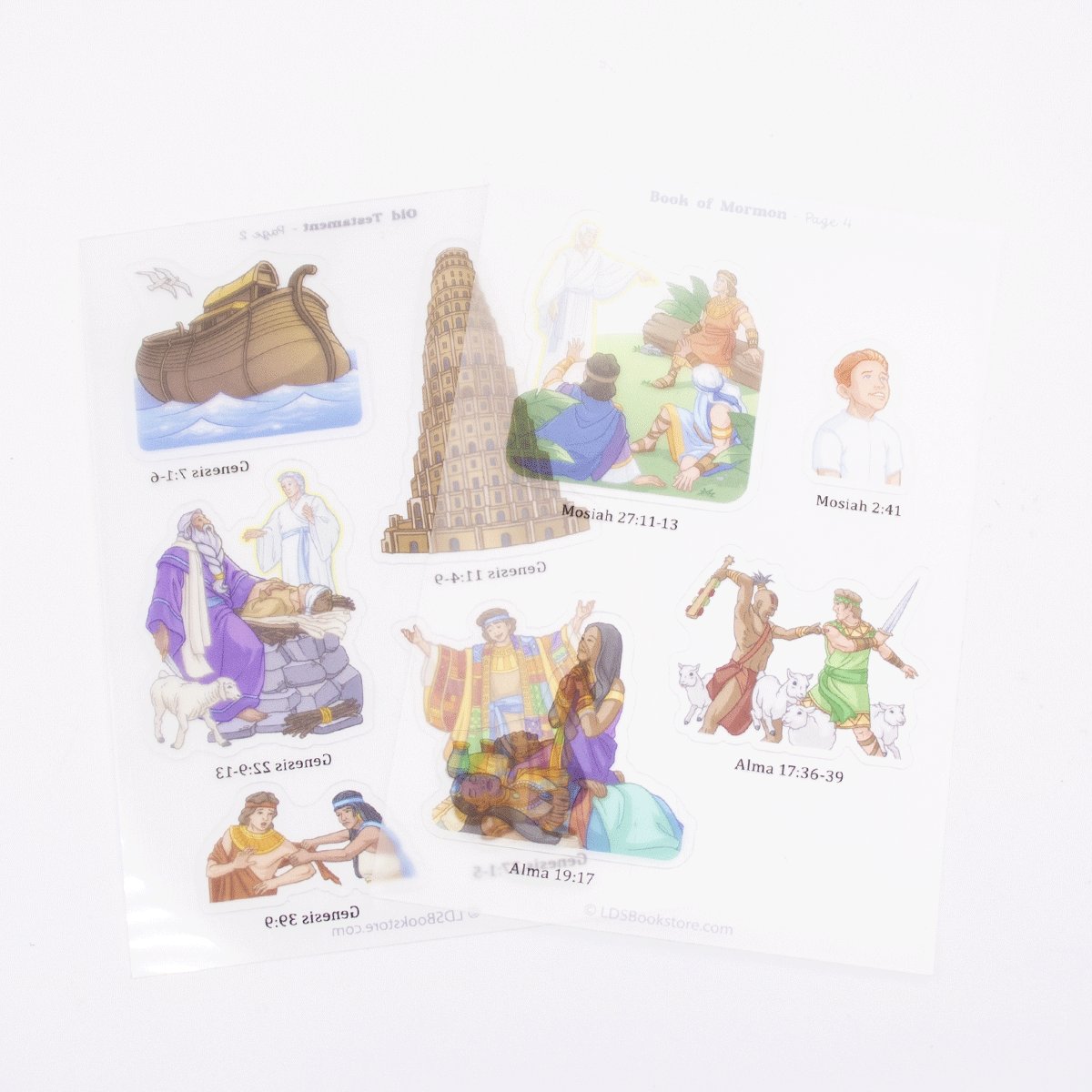 OEM Custom Transparent clear No moq custom sticker waterproof cartoon sticker sheets