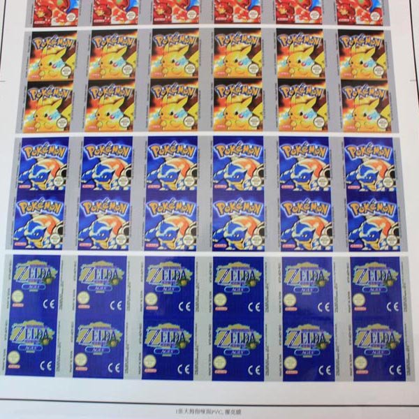 Custom Printed Irregular Die Cut to the Logo shape Cute Cartoon Sticker Packs For Promotion