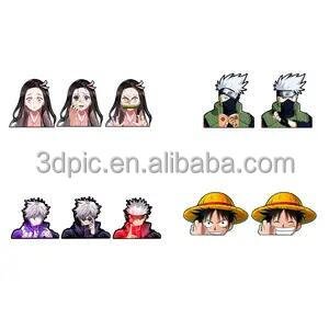anime sticker 3d motion sticker waterproof anime figures stickers