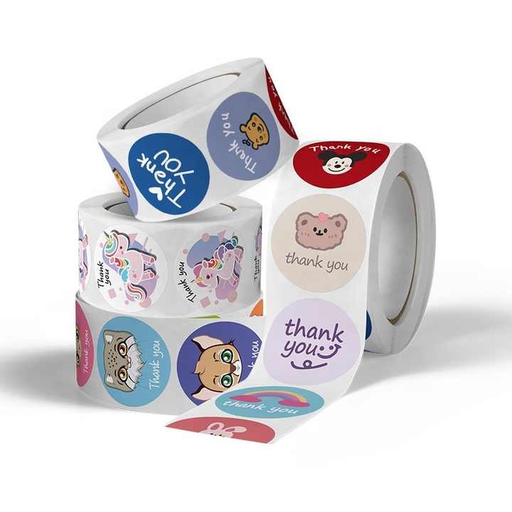Custom Cartoon Animal Waterproof exquisite Children Stickers Anime Cartoon Sticker Toy Sticker for Kids Education Learning Decal