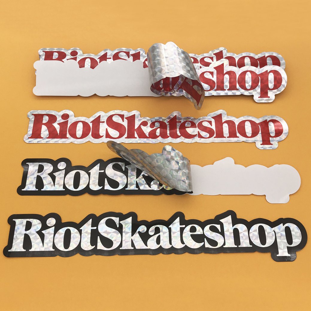 Printed Waterproof Cartoon Diffuse Stickers Sheets Cartoon Holographic Die-Cut Laser Vinyl Stickers