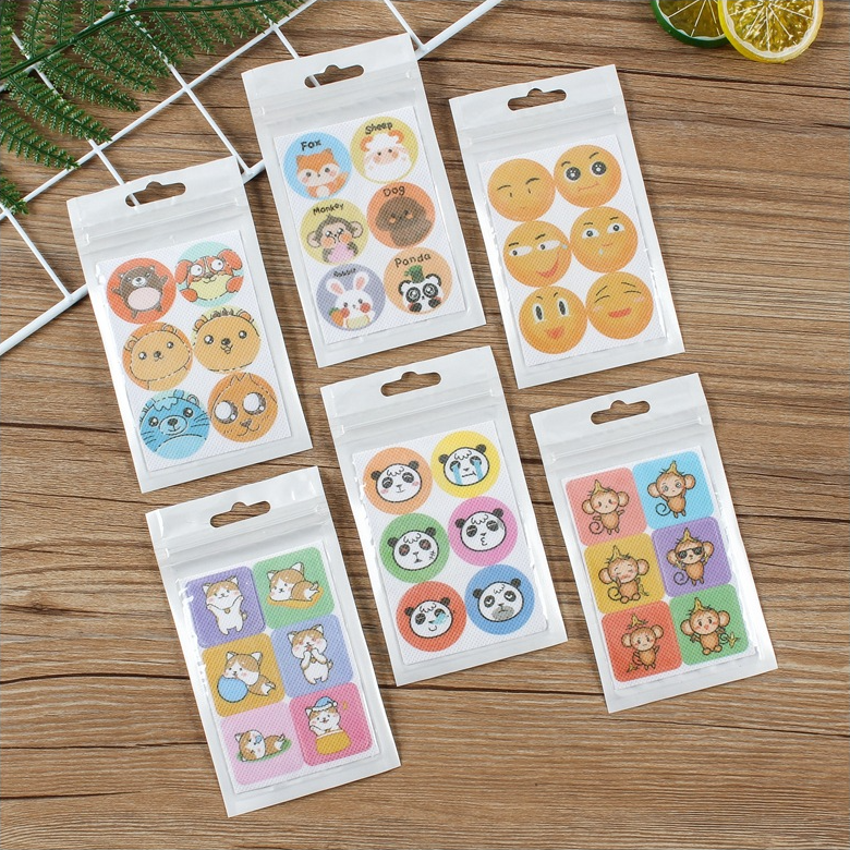 Natural Plant Essential Oil Patch Refreshing Fragrant Aroma Stickers for Facemask