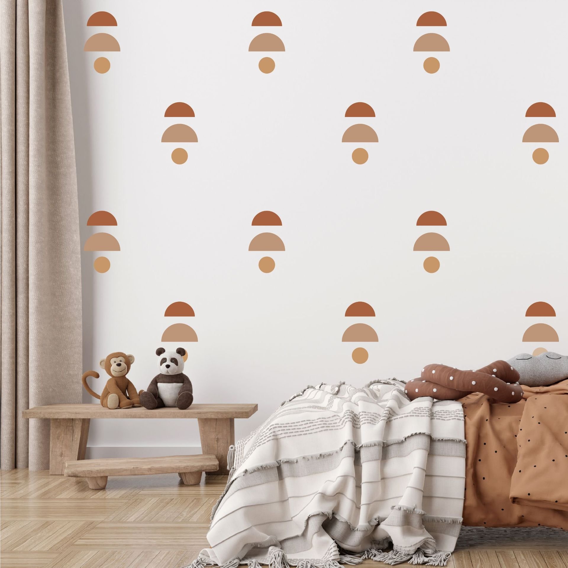 Custom Funny Cute Kawaii Wall Stickers for Kids Vintage Cartoon Korean Decorative Stationery Stickers Home Decals