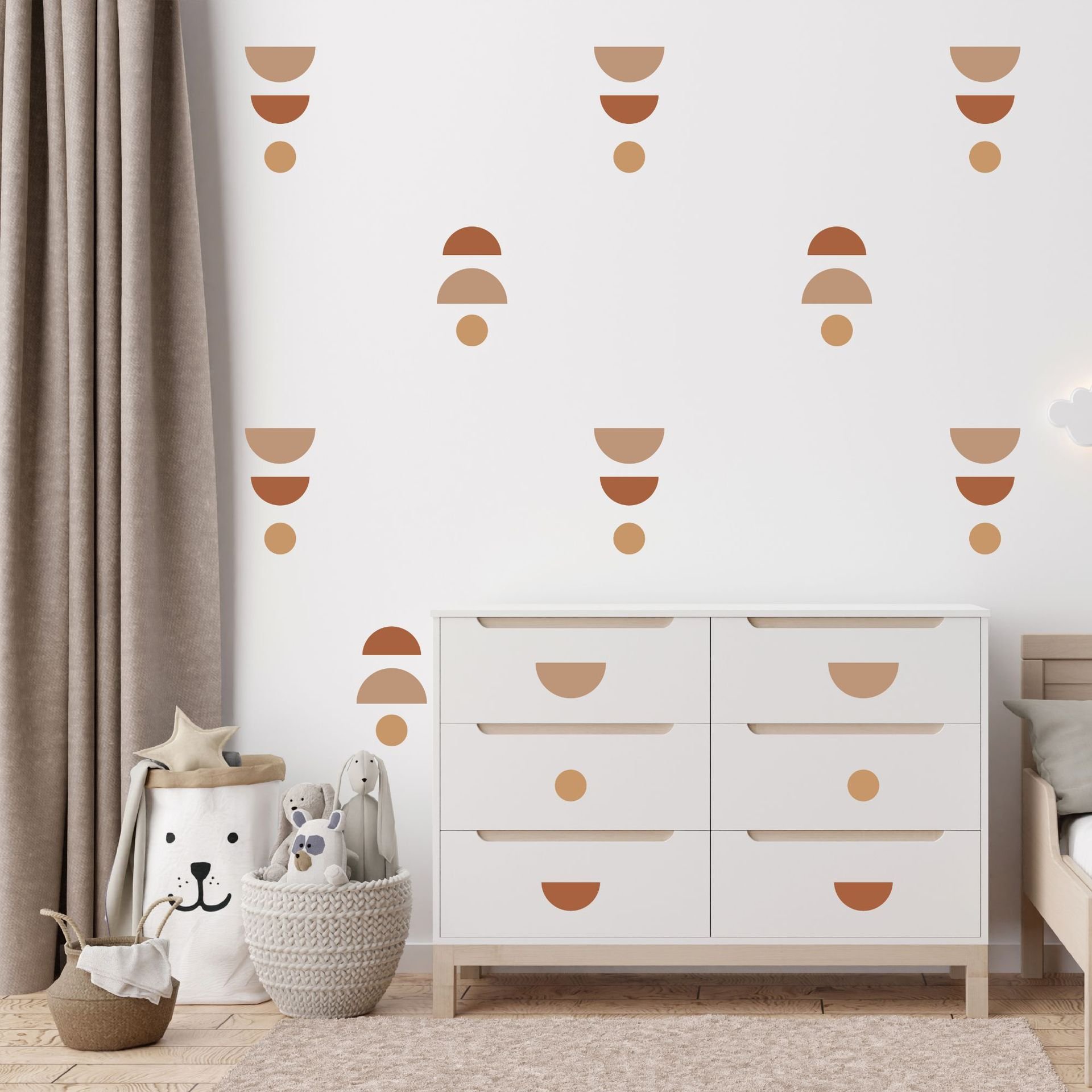 Custom Funny Cute Kawaii Wall Stickers for Kids Vintage Cartoon Korean Decorative Stationery Stickers Home Decals