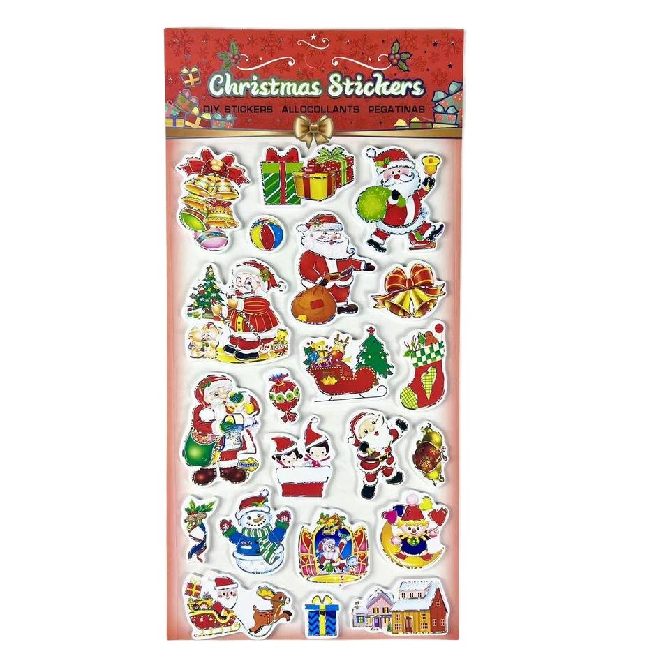 Custom Adhesive 3D Cartoon Gold Stickers EVA Foam Carton Photo Frame Use for Kids School Office